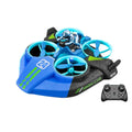 3-in-1 Mini RC Drone terrain quadcopter, hovercraft, and boat in one