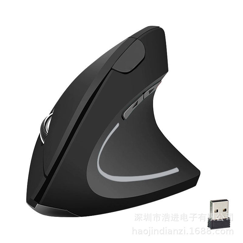 Vertical Ergonomic 2.4GHz Wireless Mouse with Nano USB receiver