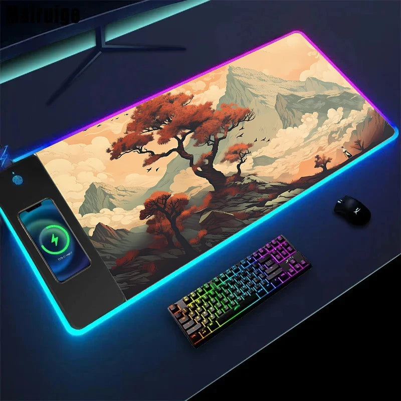 the best trending Wireless Charging Mouse Pad 2025