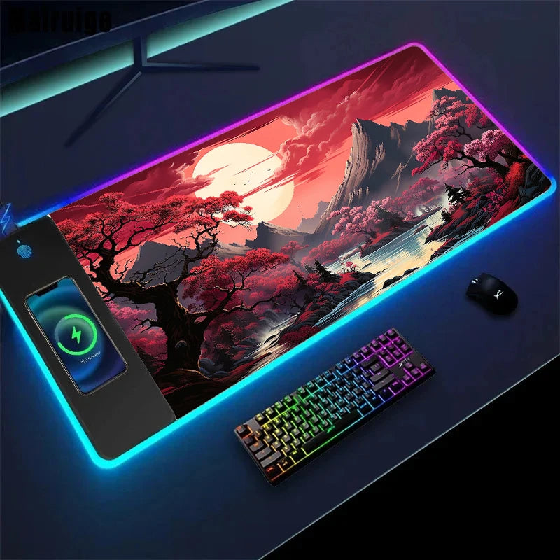 the best trending Wireless Charging Mouse Pad 2025