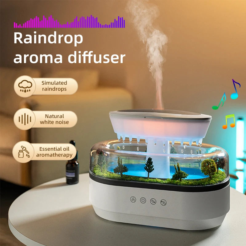 the new trending Rain Cloud Aroma Diffuser