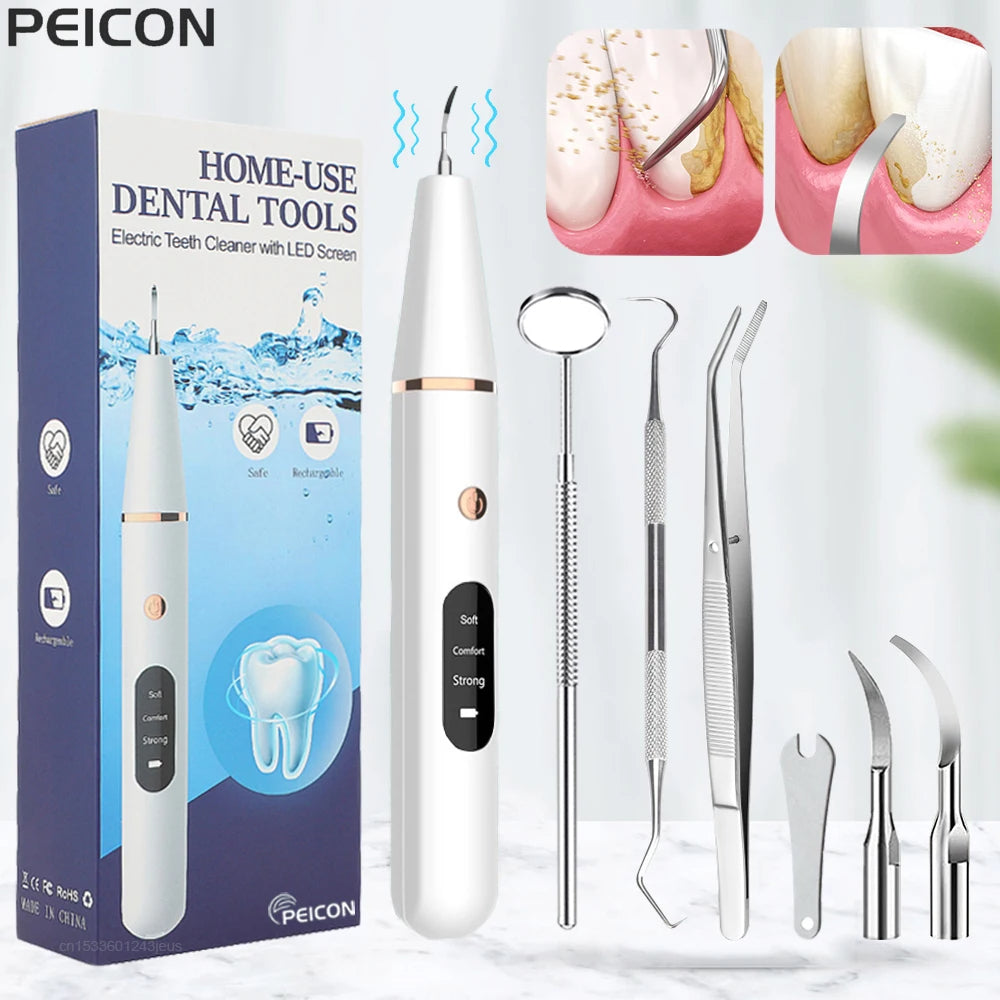 the best Ultrasonic Dental Teeth Plaque Remover & Cleaner