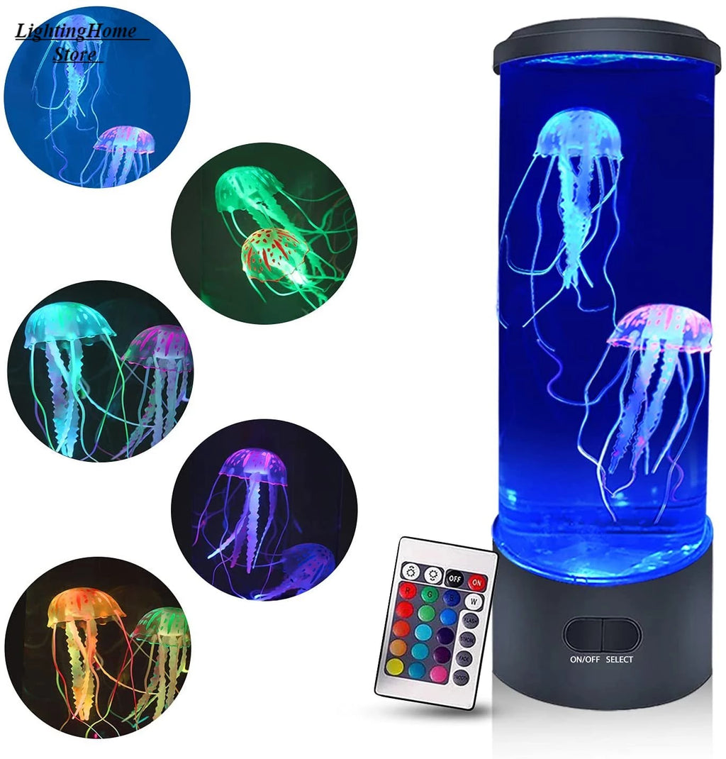 new trending Jelly Fish Lamp with remote control