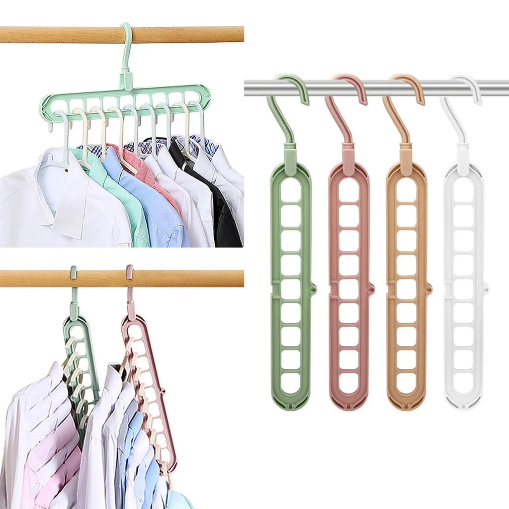 new trending 9 in 1 Smart Hanger 10ocs