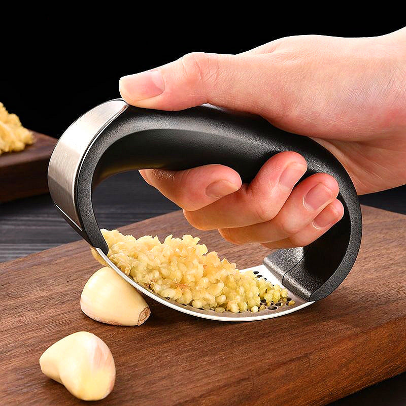 trending Stainless Steel Garlic Press Crusher