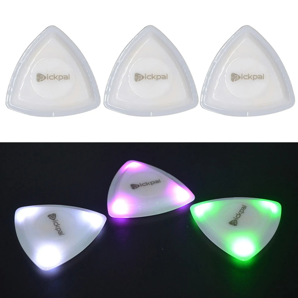 3Pcs Glowing Guitar Picks trending