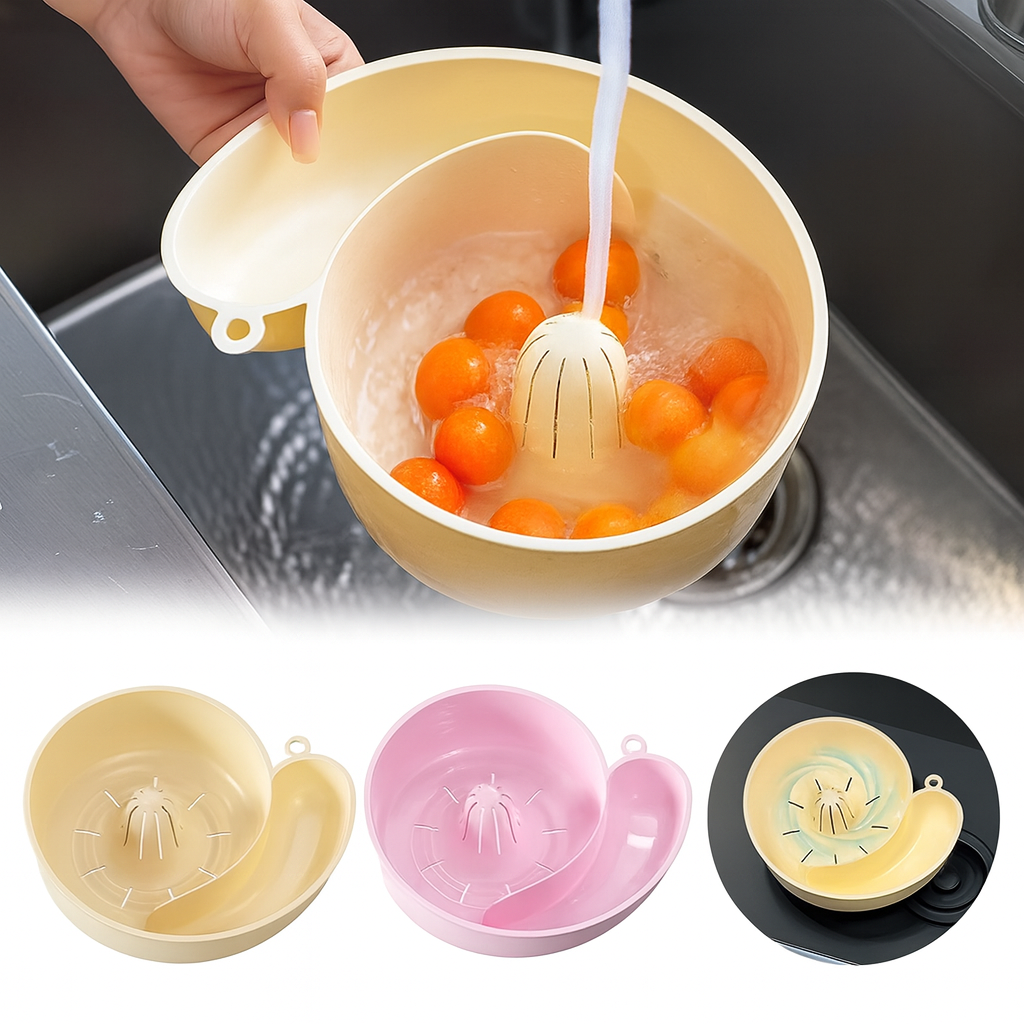 the new trending Fruit & Vegetable Washing Bowl