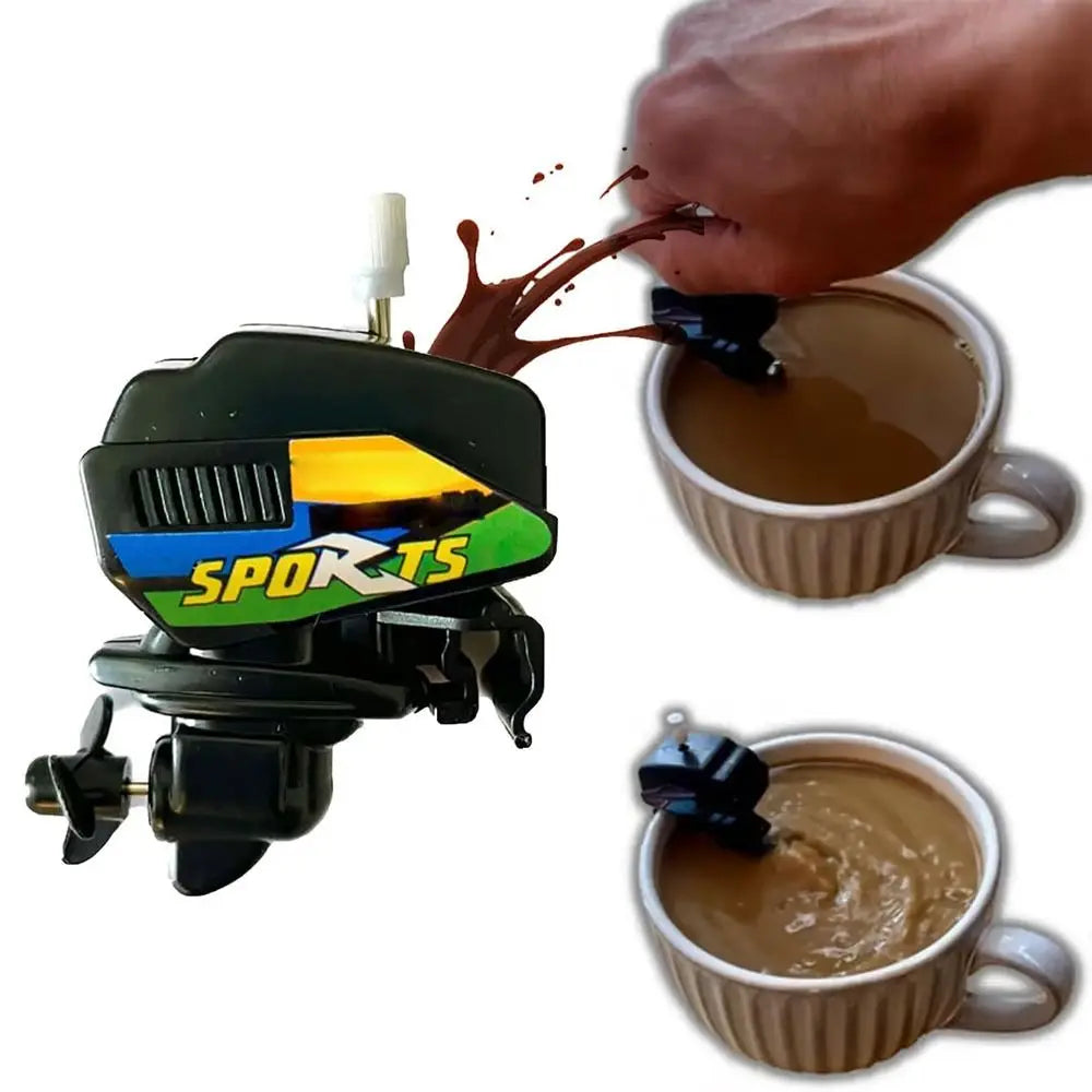 new trending Boat Motor Coffee Stirrer