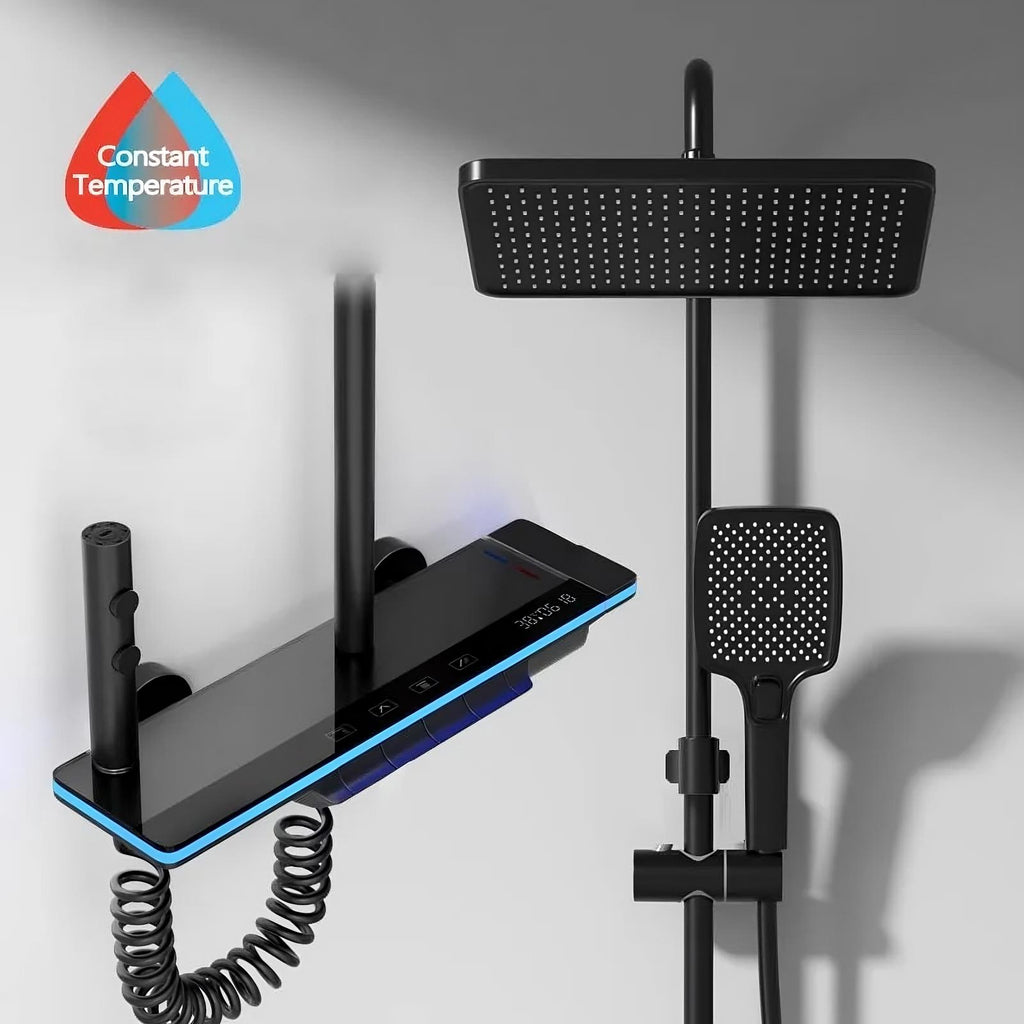 Luxury Shower Thermostat System Set