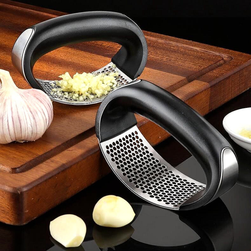 trending Stainless Steel Garlic Press Crusher