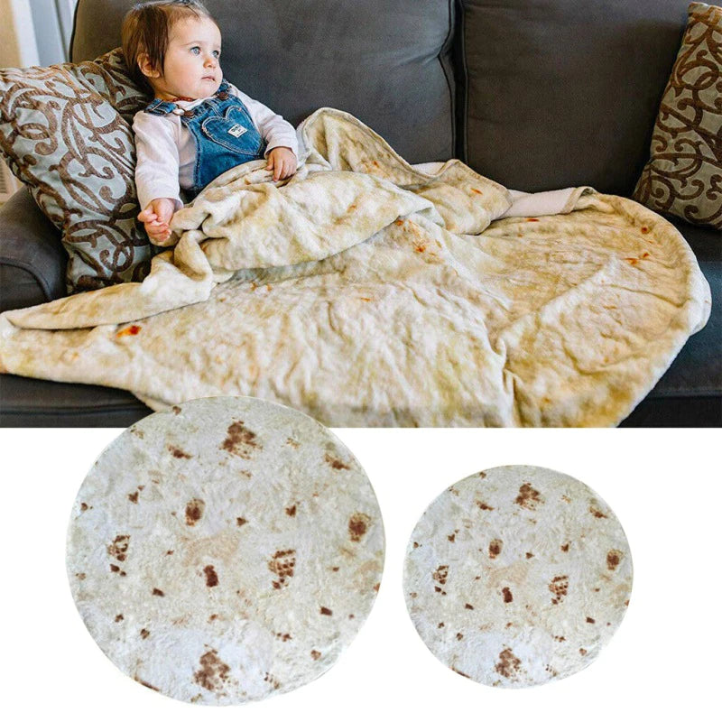 New Trending Tortilla Design Blanket 150cm