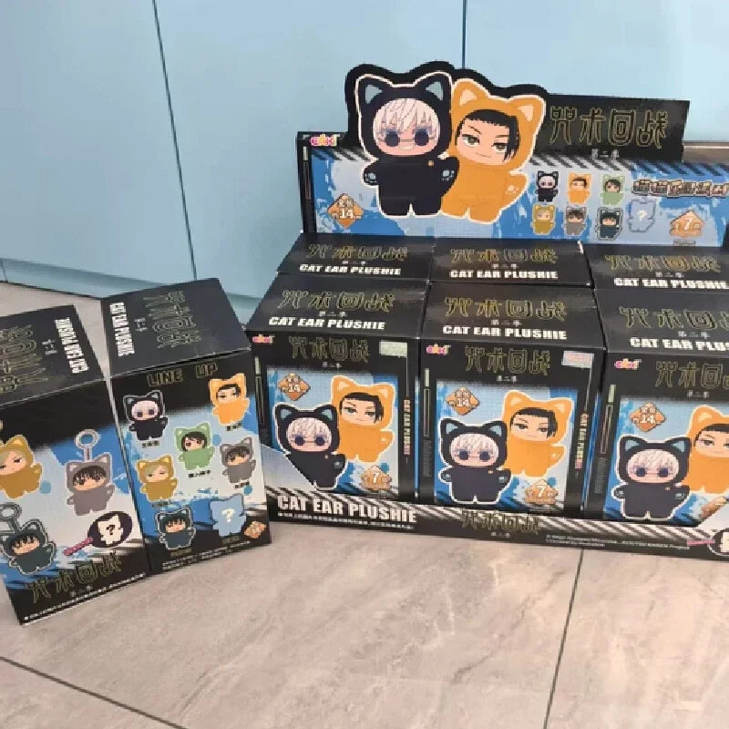 Cat Ear Plushie blind box series inspired by the viral labubu style