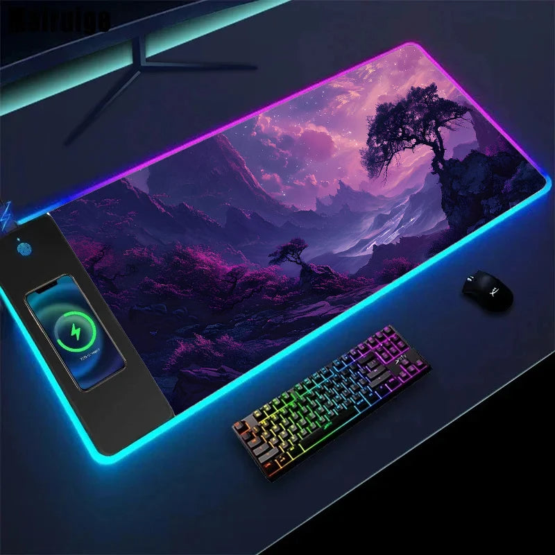 the best trending Wireless Charging Mouse Pad 2025