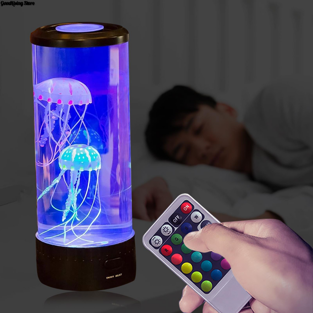 new trending Jelly Fish Lamp with remote control