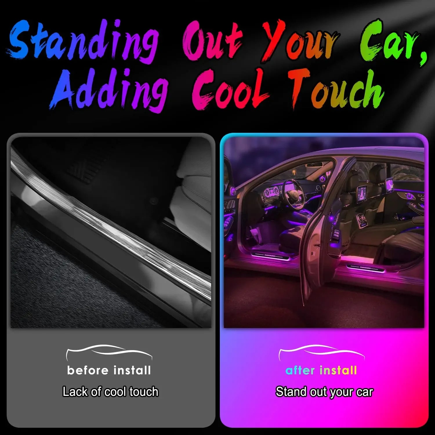 new trending LED Car Door Light Personalized color