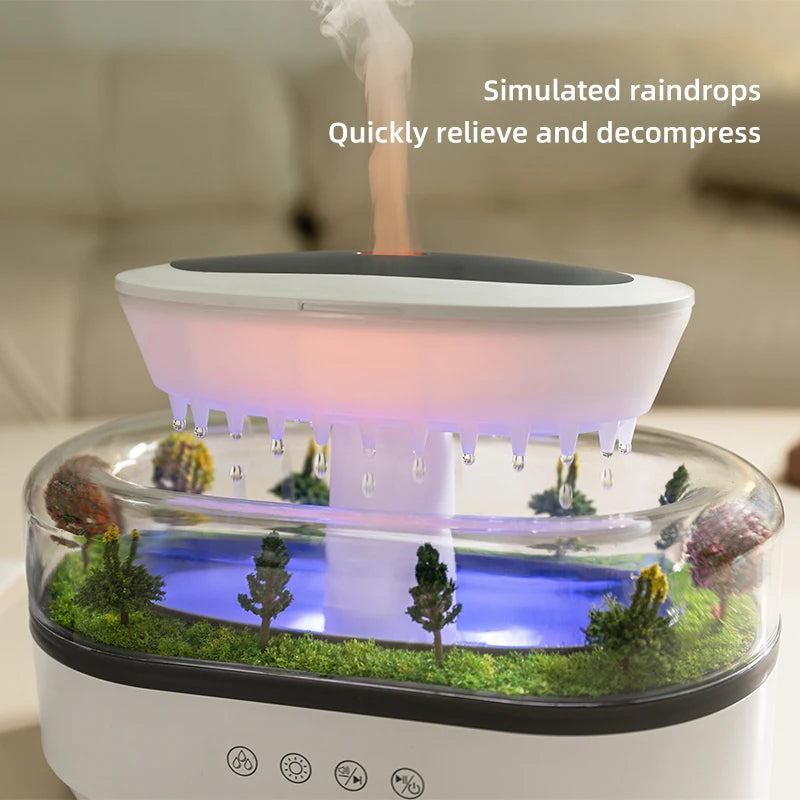 the new trending Rain Cloud Aroma Diffuser