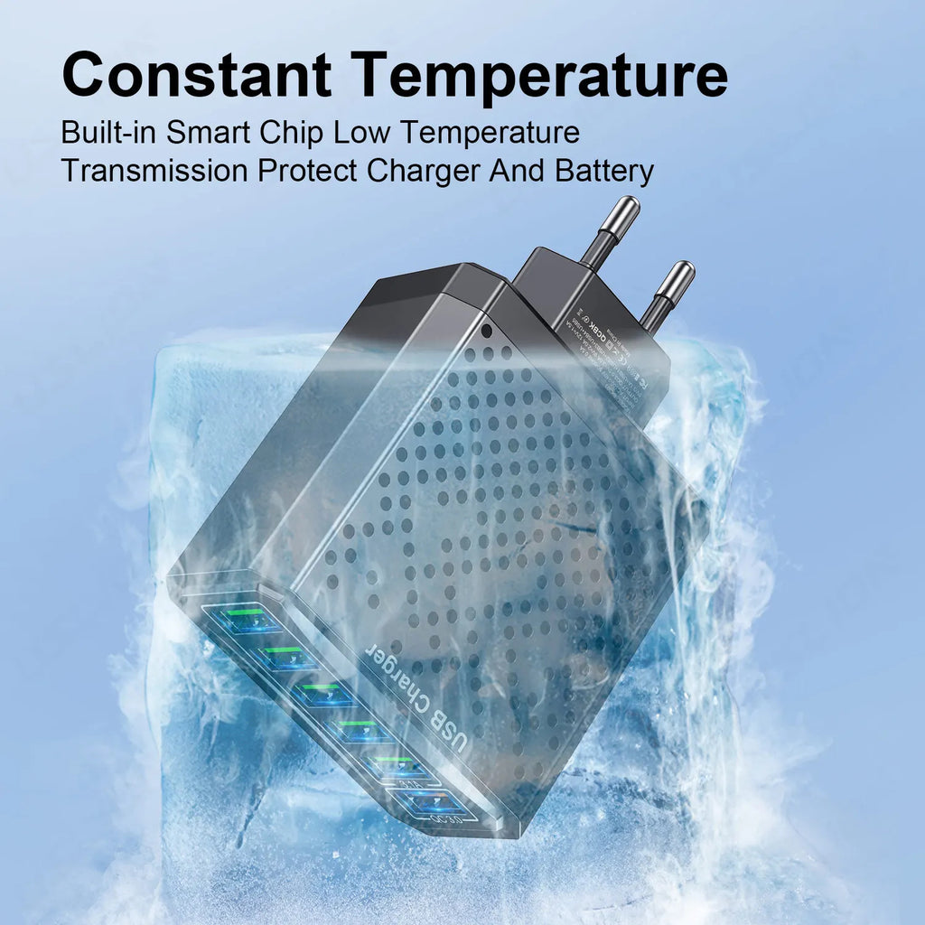 the new Trending 6 in 1 USB Strong Fast Charger Adapter