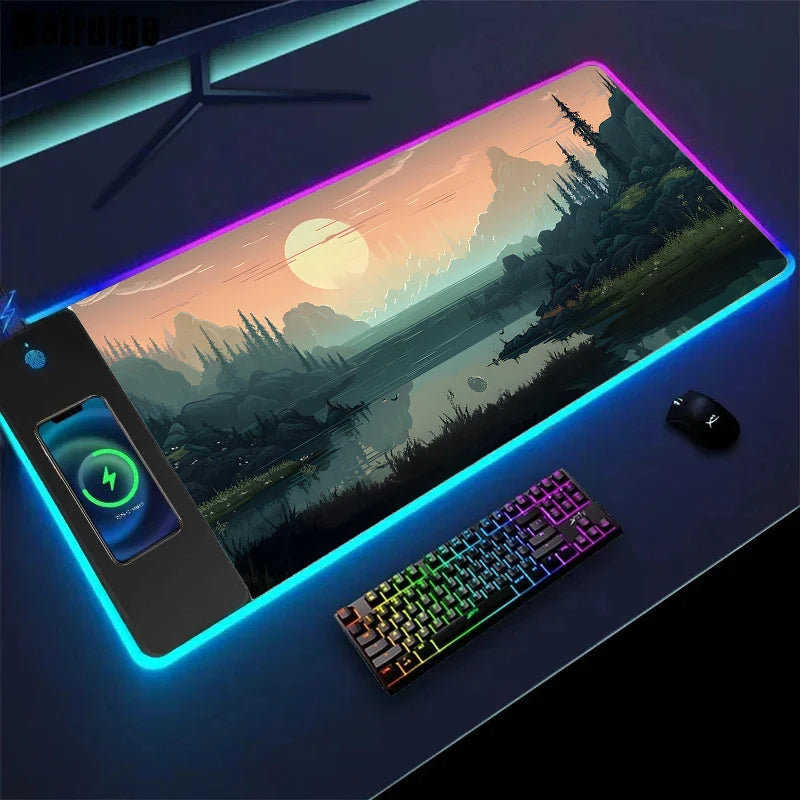 the best trending Wireless Charging Mouse Pad 2025