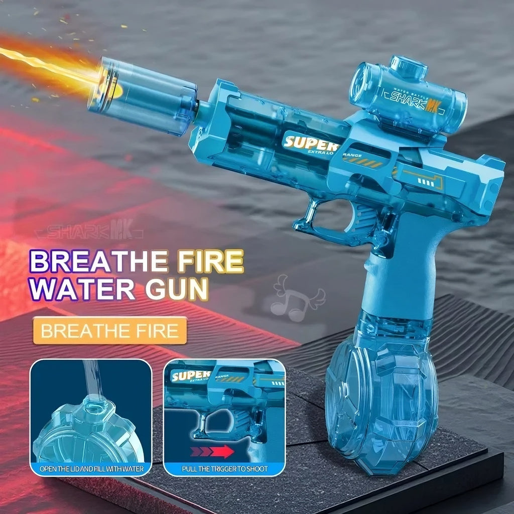 trending Glow LED Electric fully automatic Water Gun