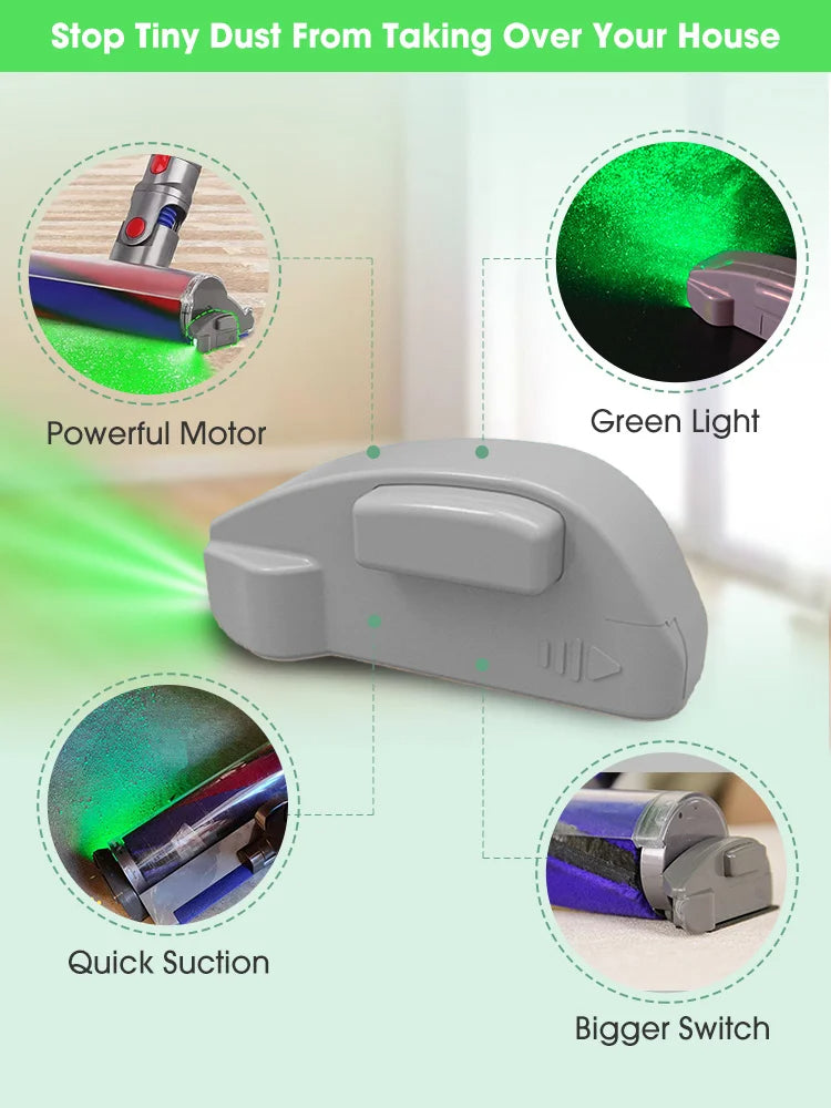 Vacuum Cleaner Green Light Laser Attachment in alibaba ali express