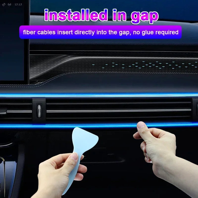 RGB Car Interior Ambient LED Light Strip in alibaba
