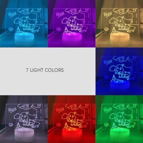 Rewritable Night Light board