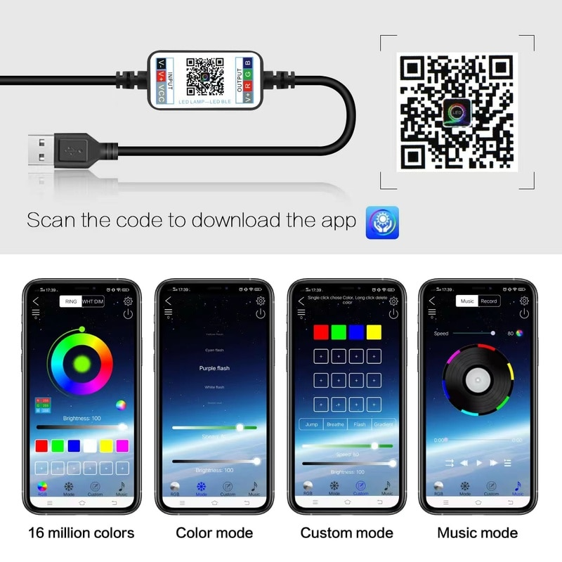 Bluetooth Christmas String Light 2 to 20 meters