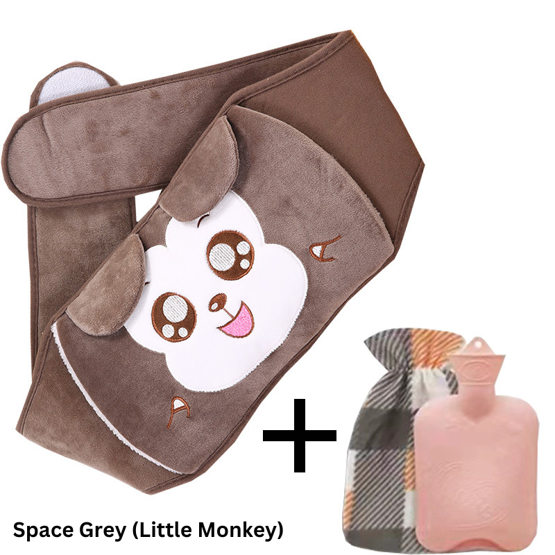 Waistband with Hot Water Bottle Three-piece set