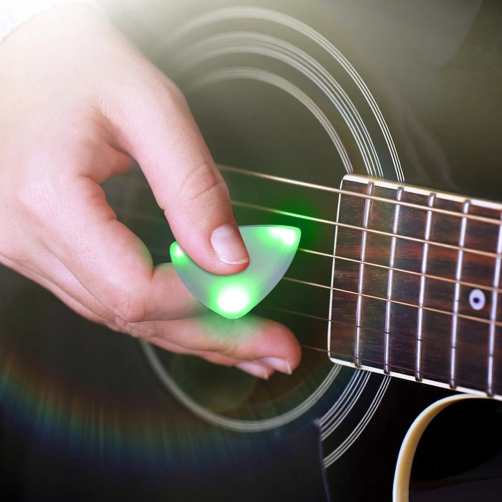 3Pcs Glowing Guitar Picks trending