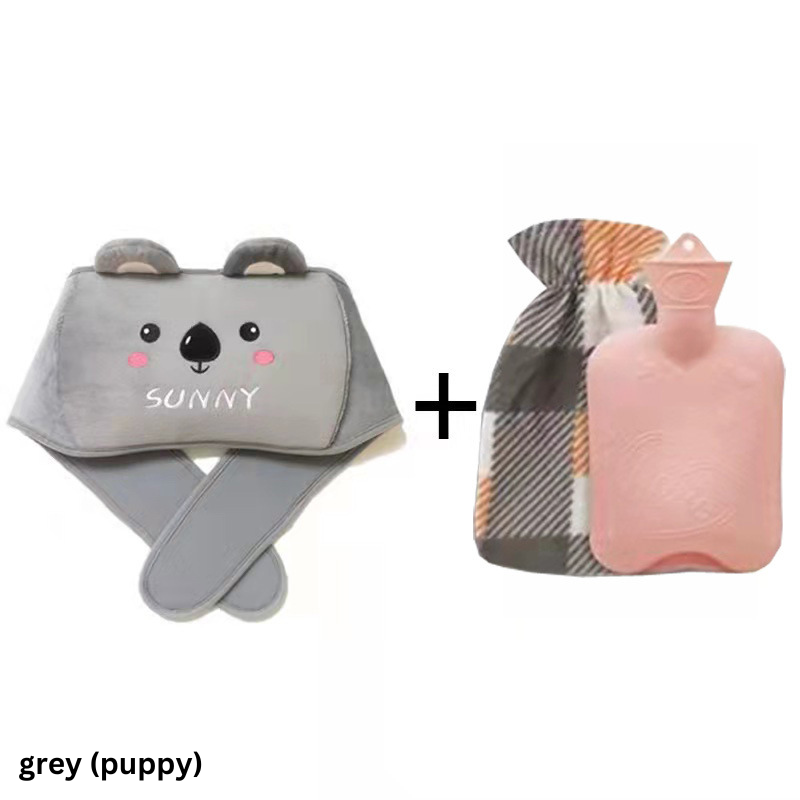 Waistband with Hot Water Bottle Three-piece set