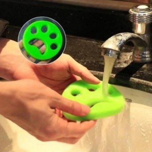 1x Pet Hair Remover paw model