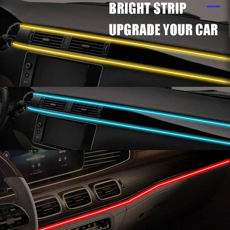 RGB Car Interior Ambient LED Light Strip in alibaba
