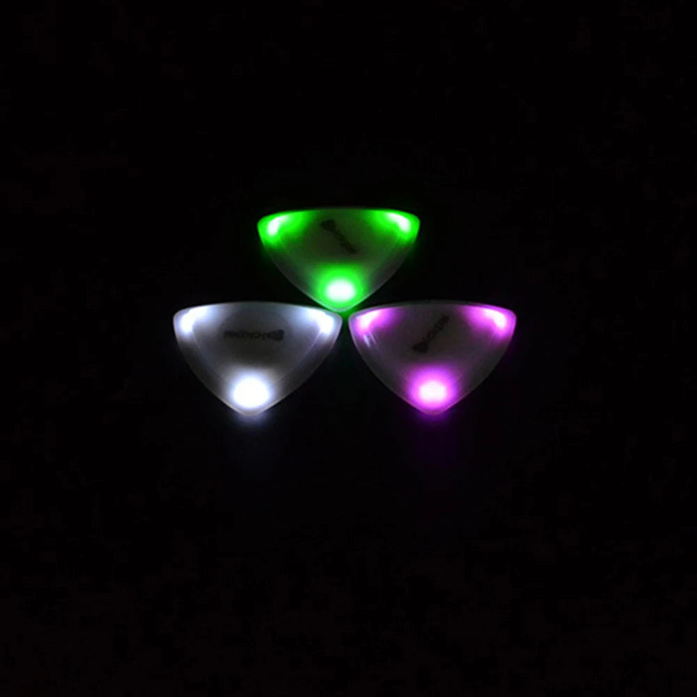 3Pcs Glowing Guitar Picks trending