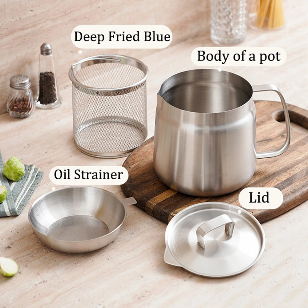 the newest stainless trending steel Frying Pot