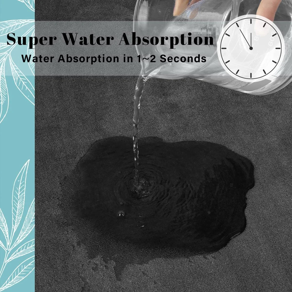 Super Memory Foam Bathroom Mat for uae market