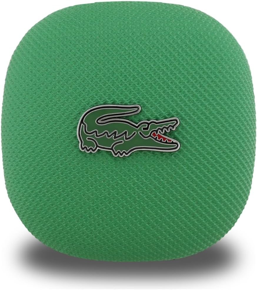 Lacoste Premium Leather TWS Earbuds: Hi-Res Audio, 6-Hour Playtime, Bluetooth 5.4