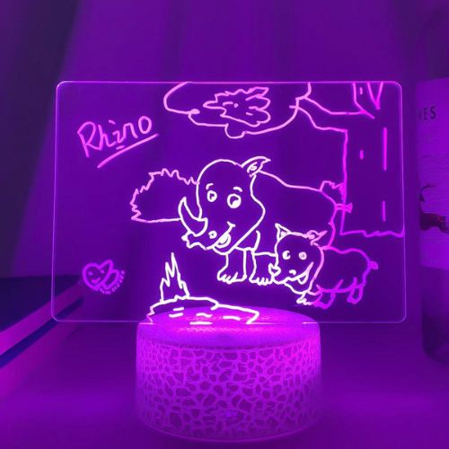 Rewritable Night Light board