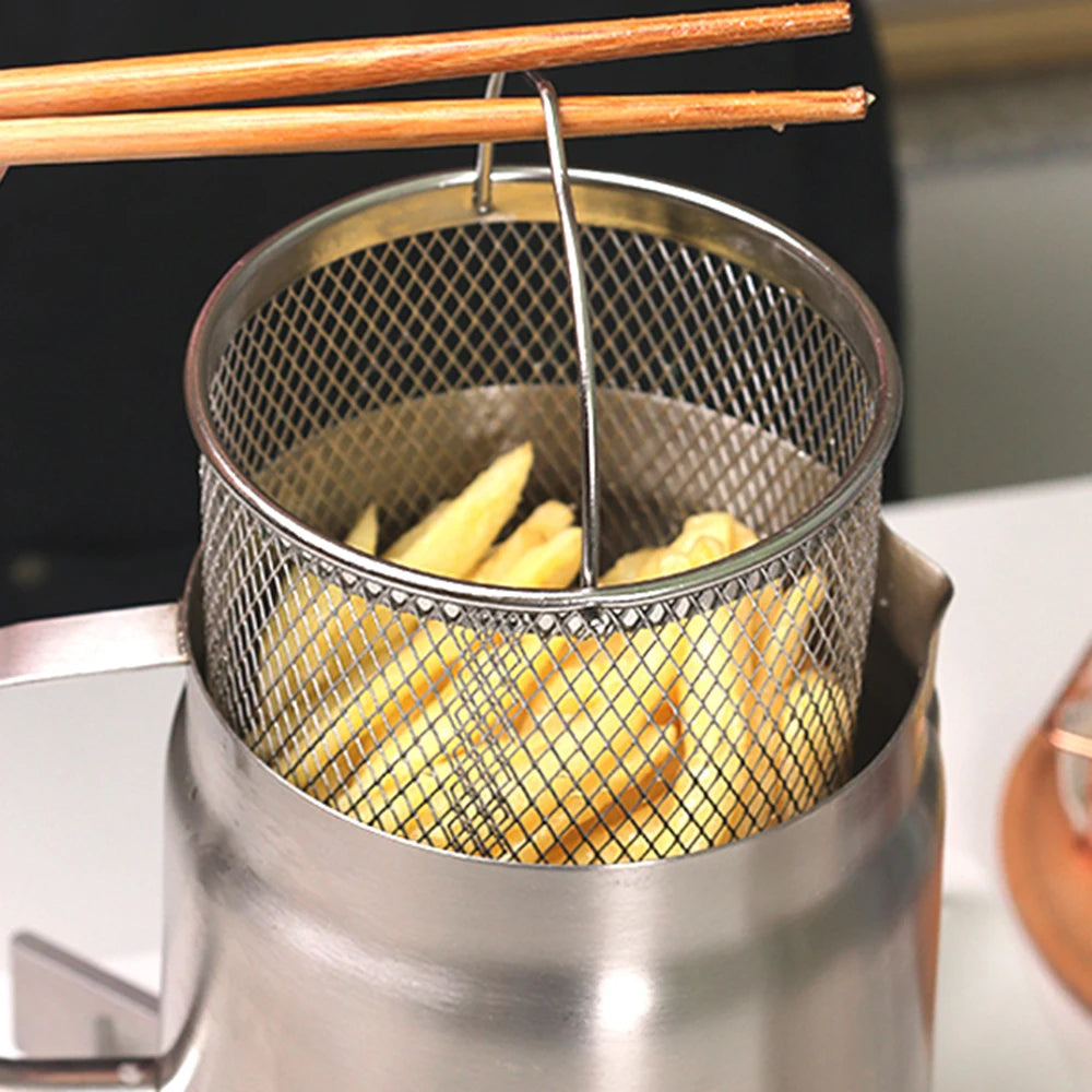 the newest stainless trending steel Frying Pot
