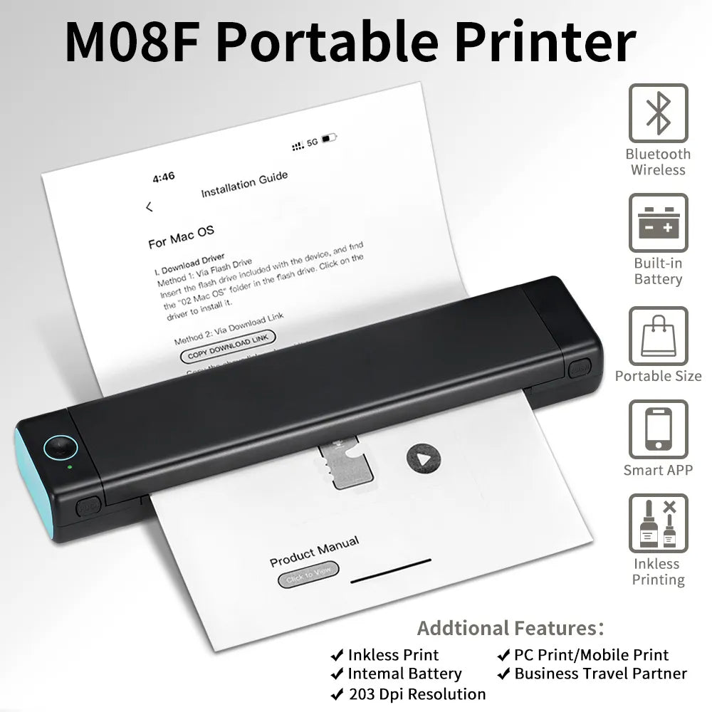 new trending Portable Inkless Printer