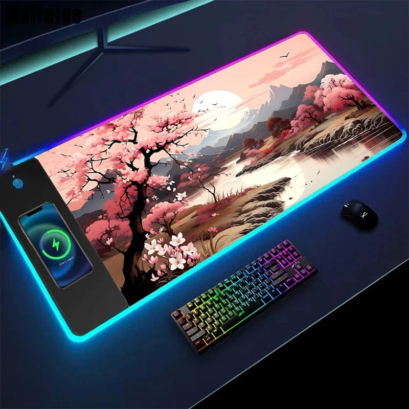 the best trending Wireless Charging Mouse Pad 2025