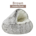 the new trending Soft Plush Round Cat Bed