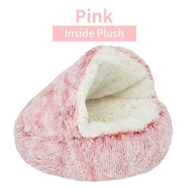the new trending Soft Plush Round Cat Bed