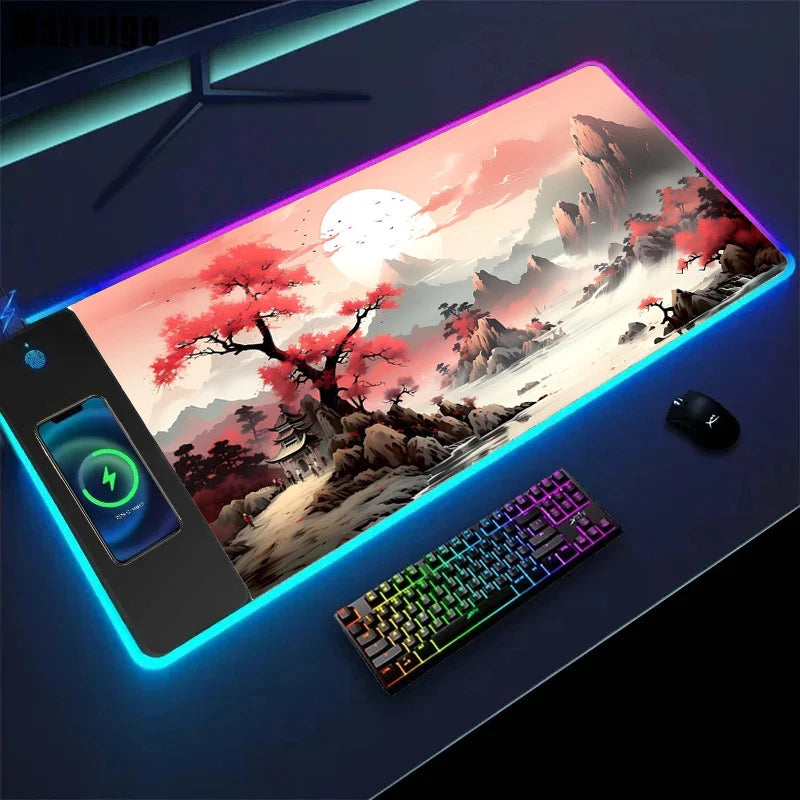 the best trending Wireless Charging Mouse Pad 2025