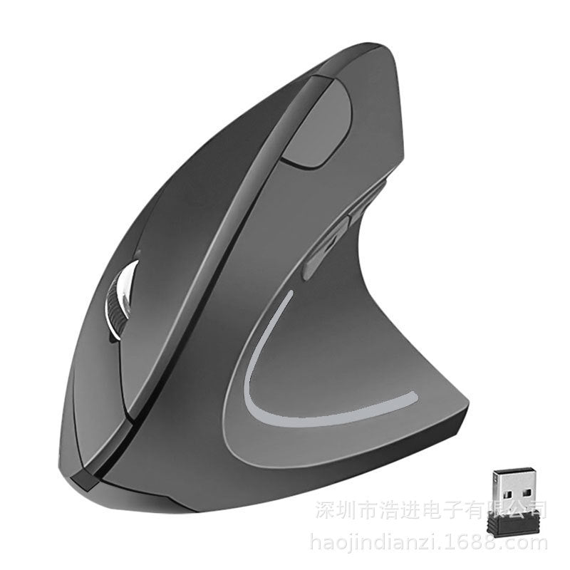 Vertical Ergonomic 2.4GHz Wireless Mouse with Nano USB receiver