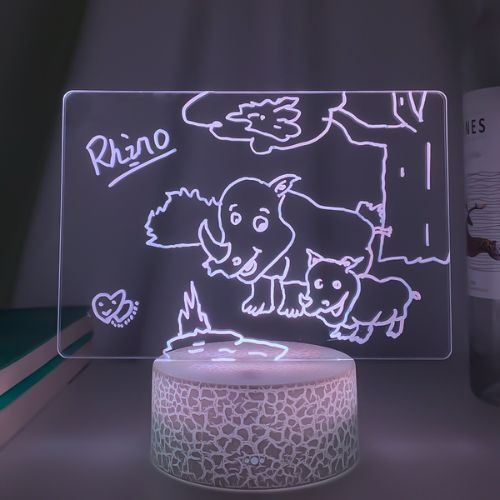 Rewritable Night Light board