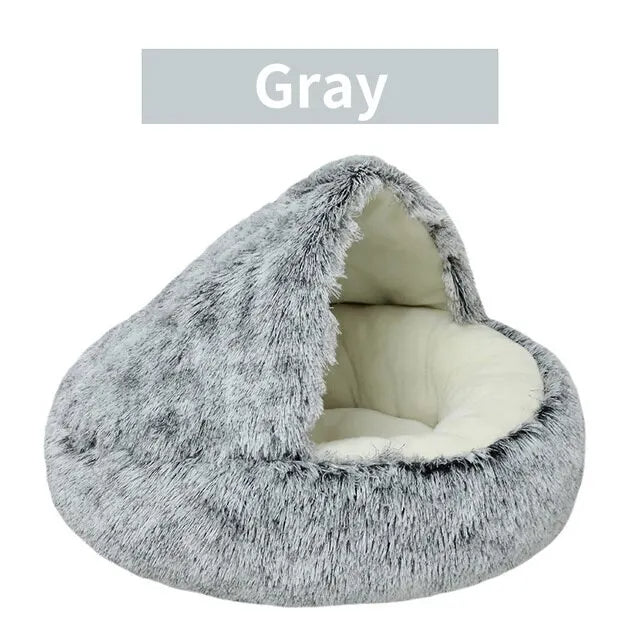 the new trending Soft Plush Round Cat Bed