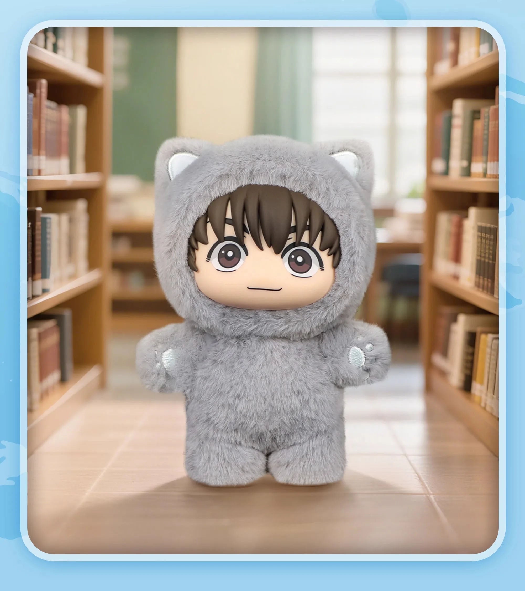 Cat Ear Plushie blind box series inspired by the viral labubu style