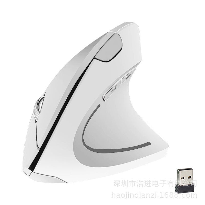 Vertical Ergonomic 2.4GHz Wireless Mouse with Nano USB receiver