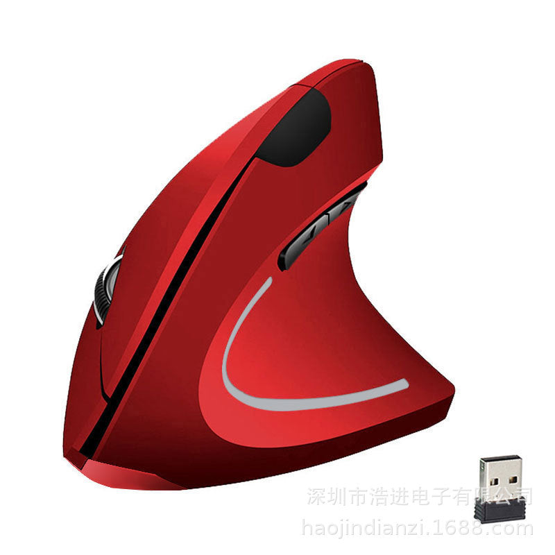 Vertical Ergonomic 2.4GHz Wireless Mouse with Nano USB receiver