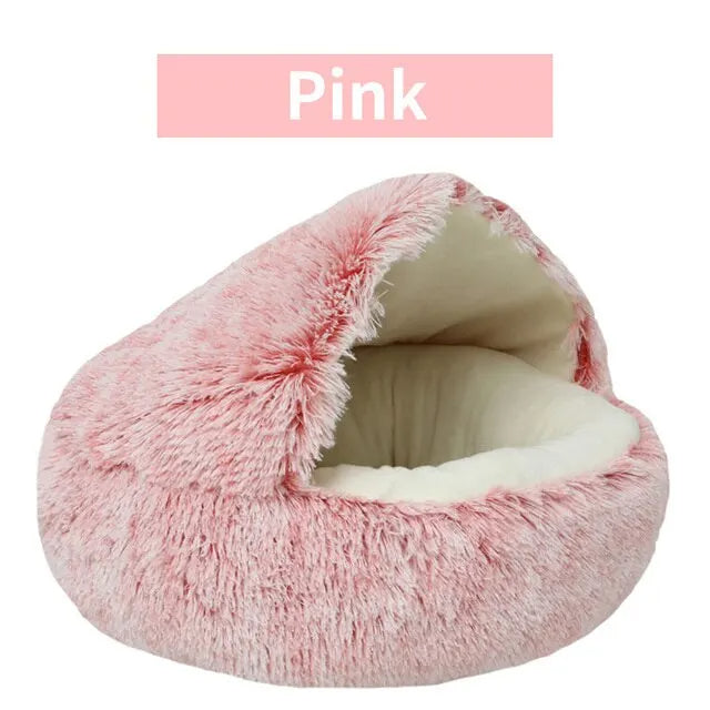 the new trending Soft Plush Round Cat Bed